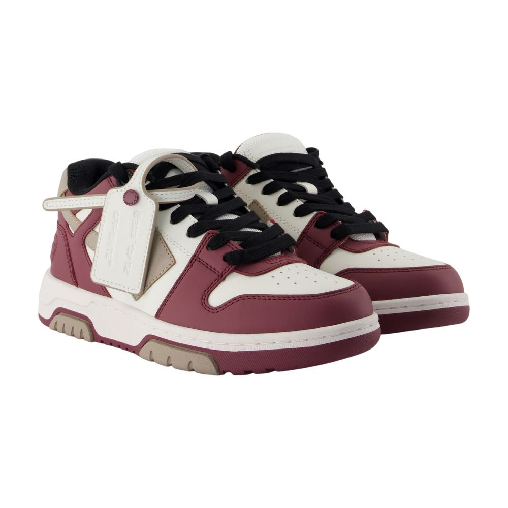 Women's Sneakers Out Of Office - OFF WHITE - Leather - Multi