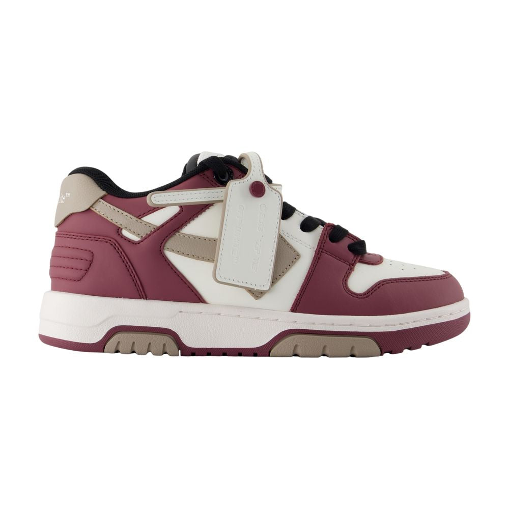 Women's Sneakers Out Of Office - OFF WHITE - Leather - Multi