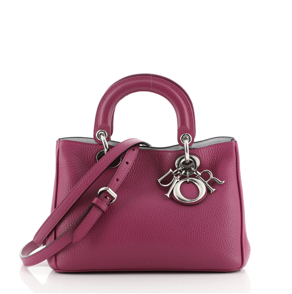 Diorissimo Tote Pebbled Leather Mini