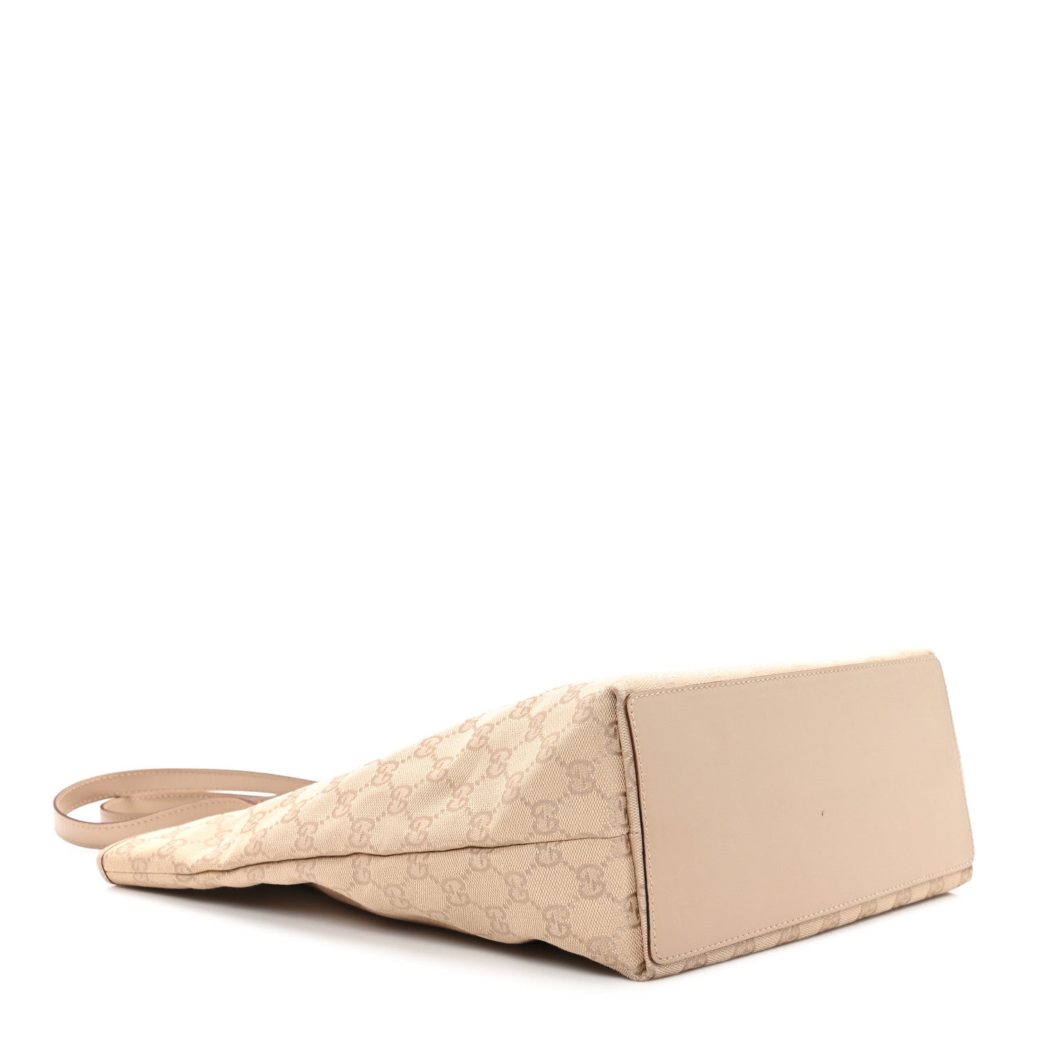 Monogram Bucket Tote Beige