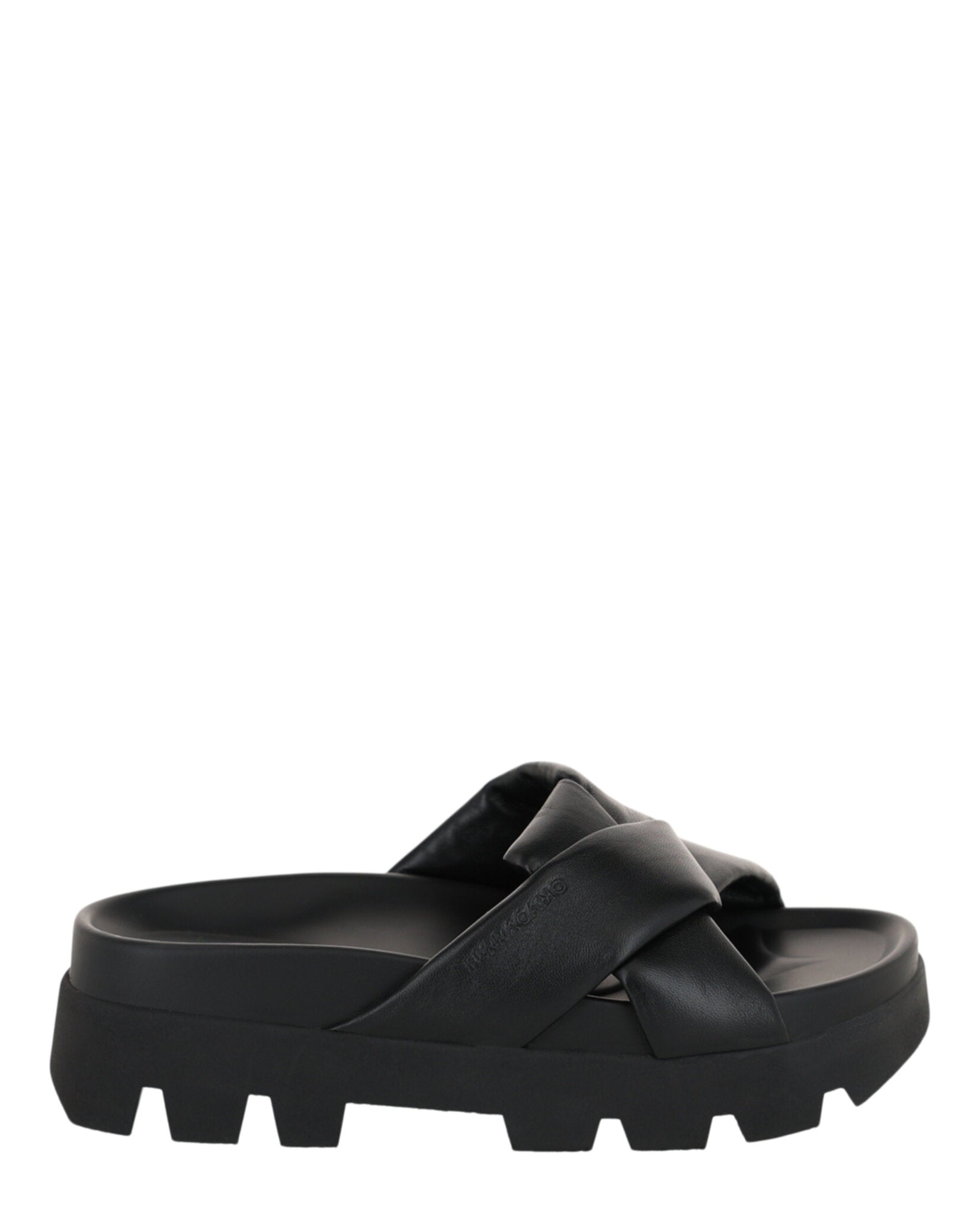 Air Lug Leather Sandals