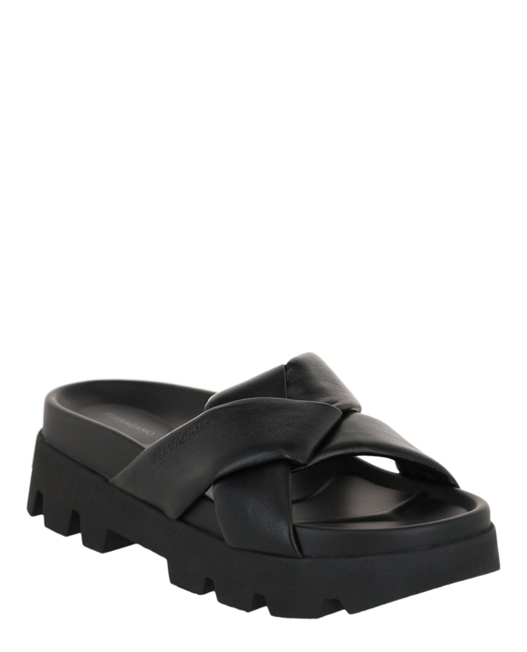 Air Lug Leather Sandals