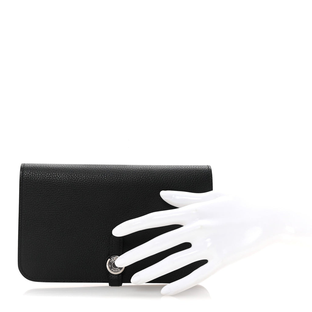 Togo Dogon Duo Wallet Black