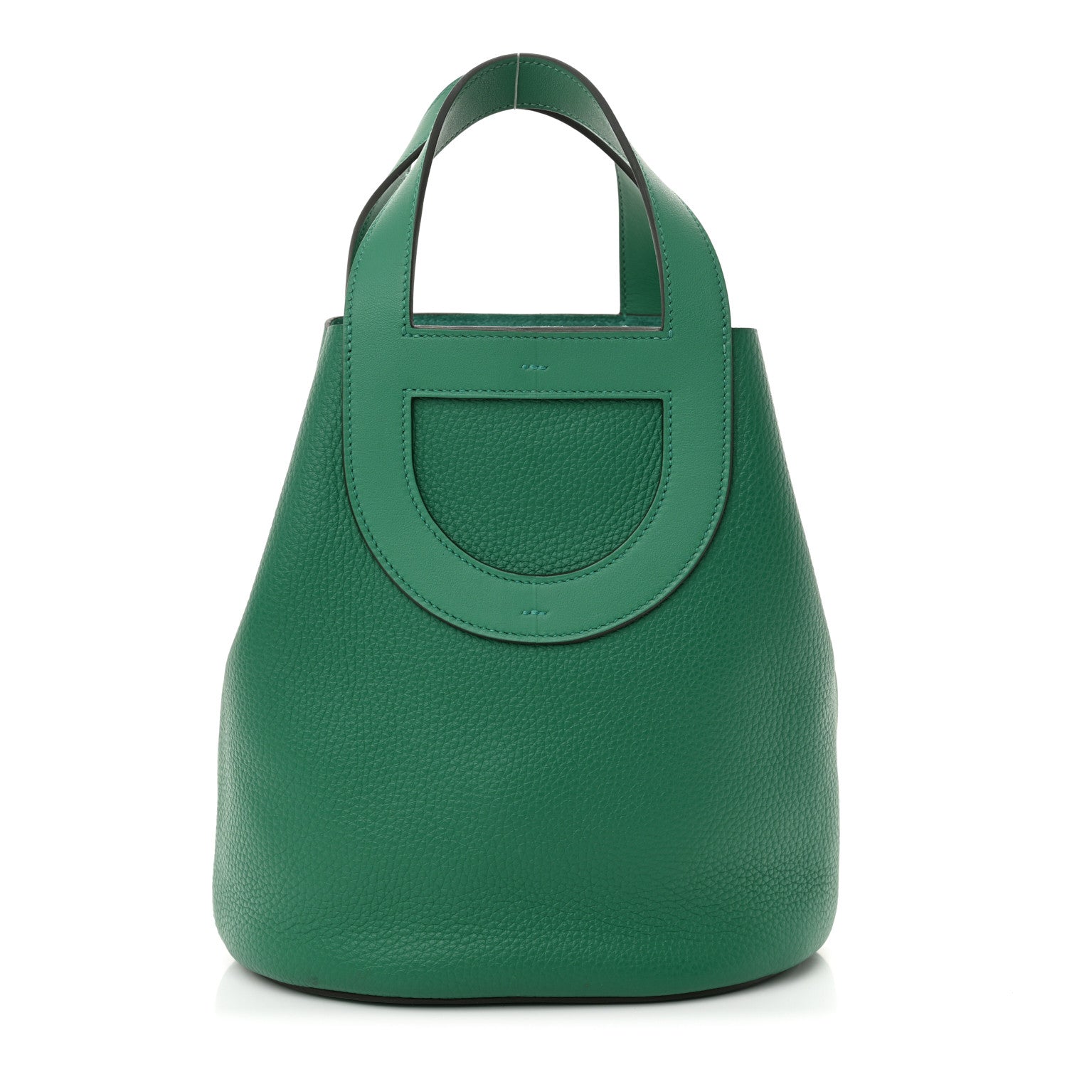 Taurillon Clemence Swift In-The-Loop 23 Bag Vert Vertigo