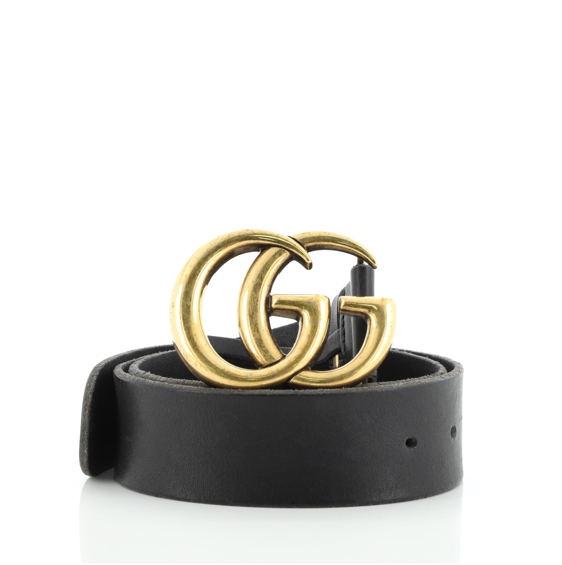 GG Marmont Belt Leather Wide 65