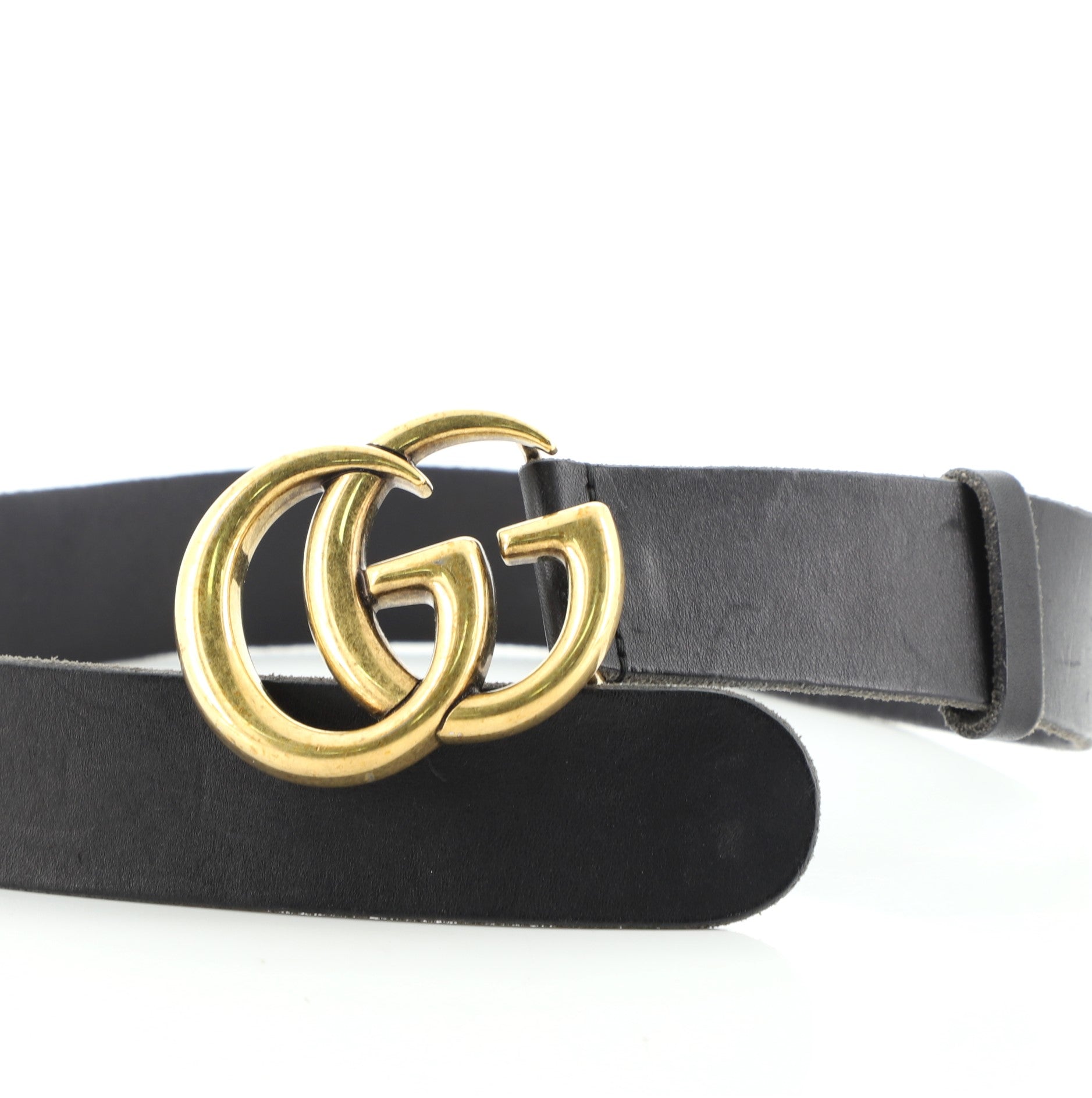 GG Marmont Belt Leather Wide 65