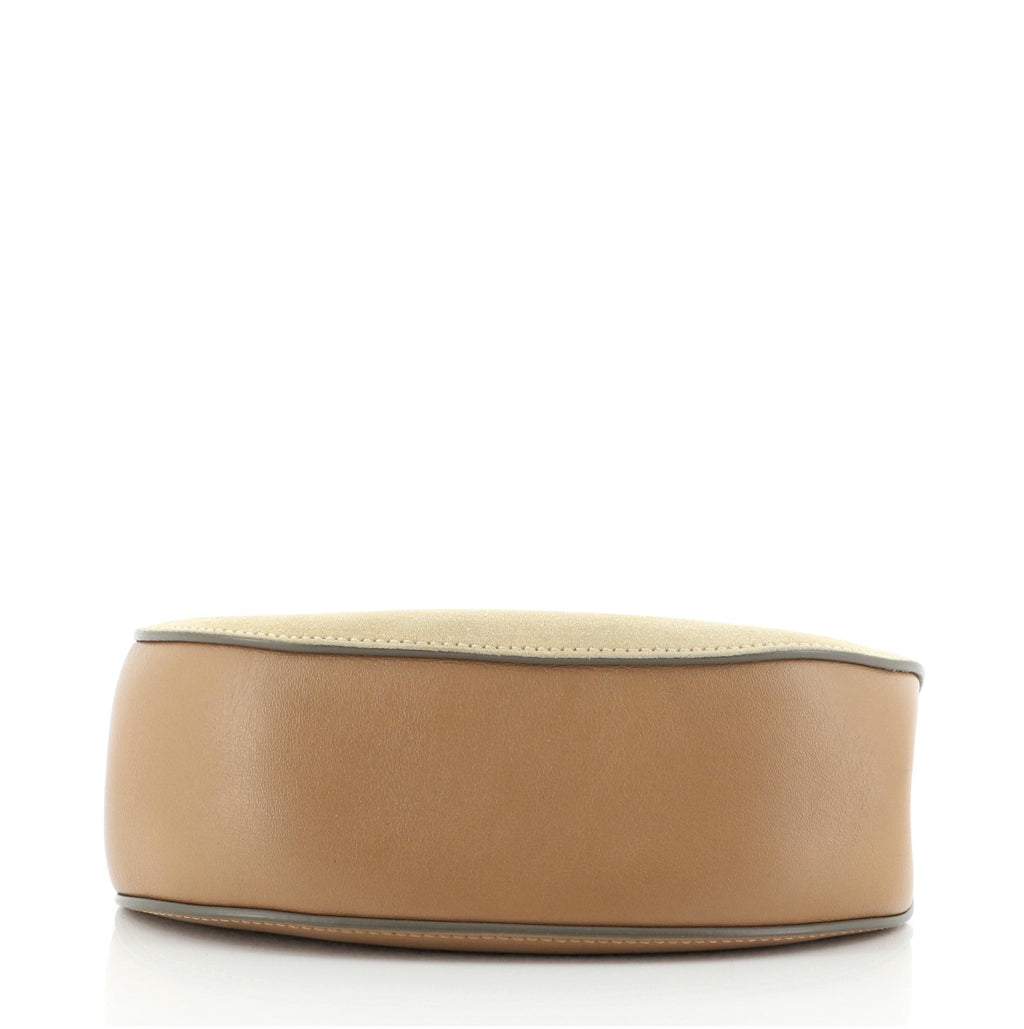 Drew Crossbody Bag Leather and Suede Mini