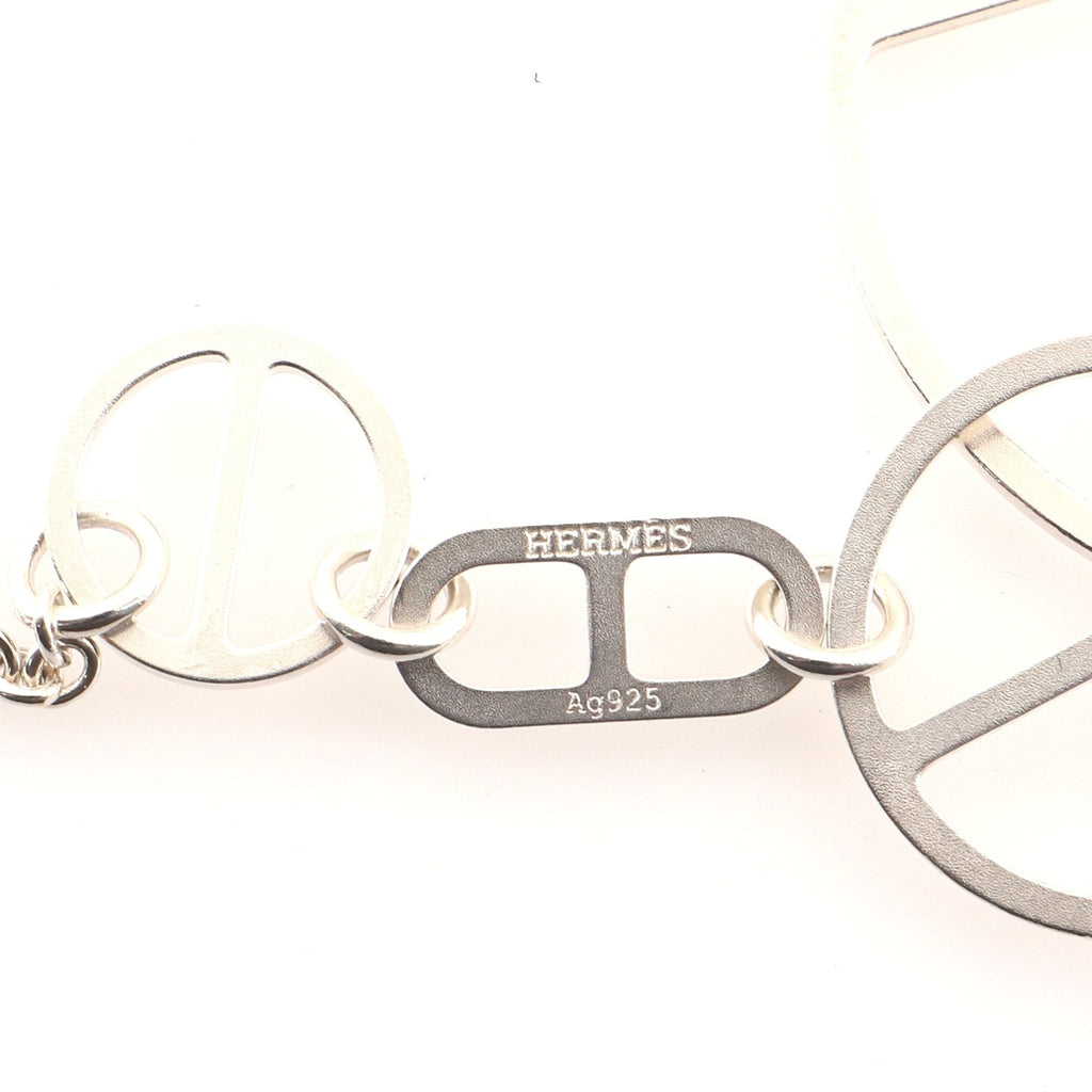 Azur Long Chain Necklace Sterling Silver