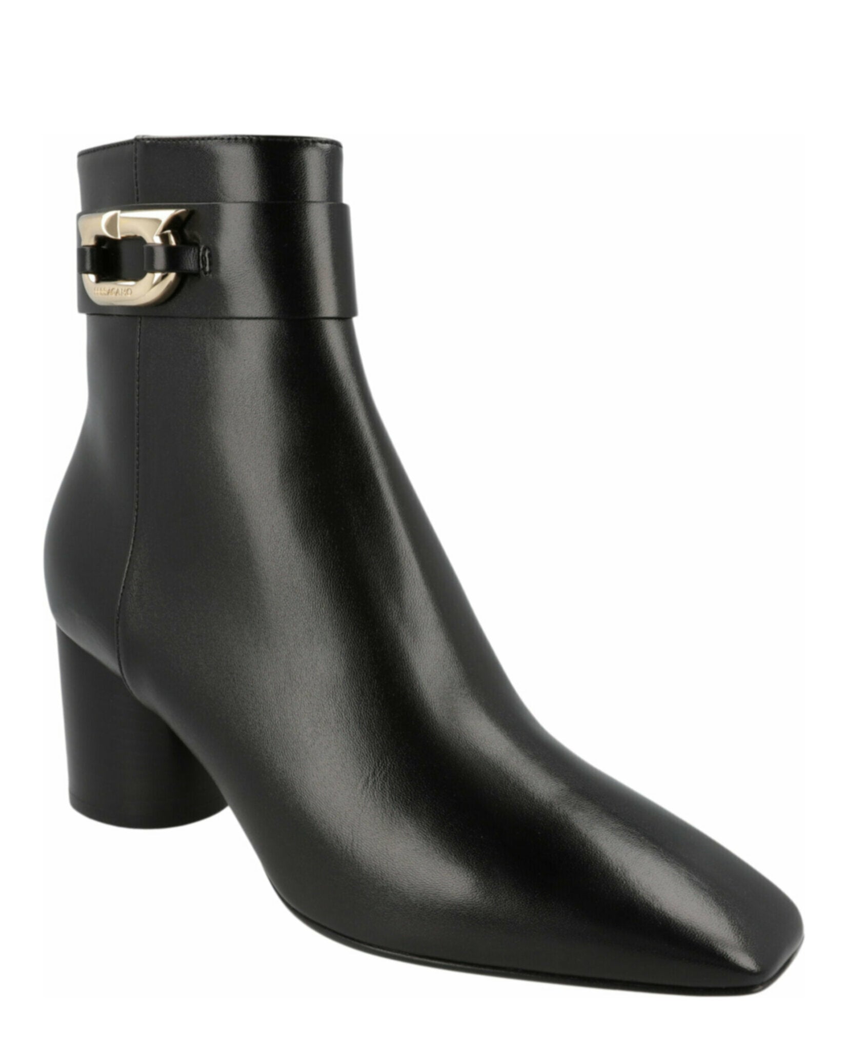 Placida Leather Booties