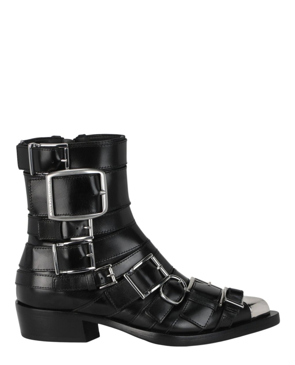 Strappy Punk Ankle Boots
