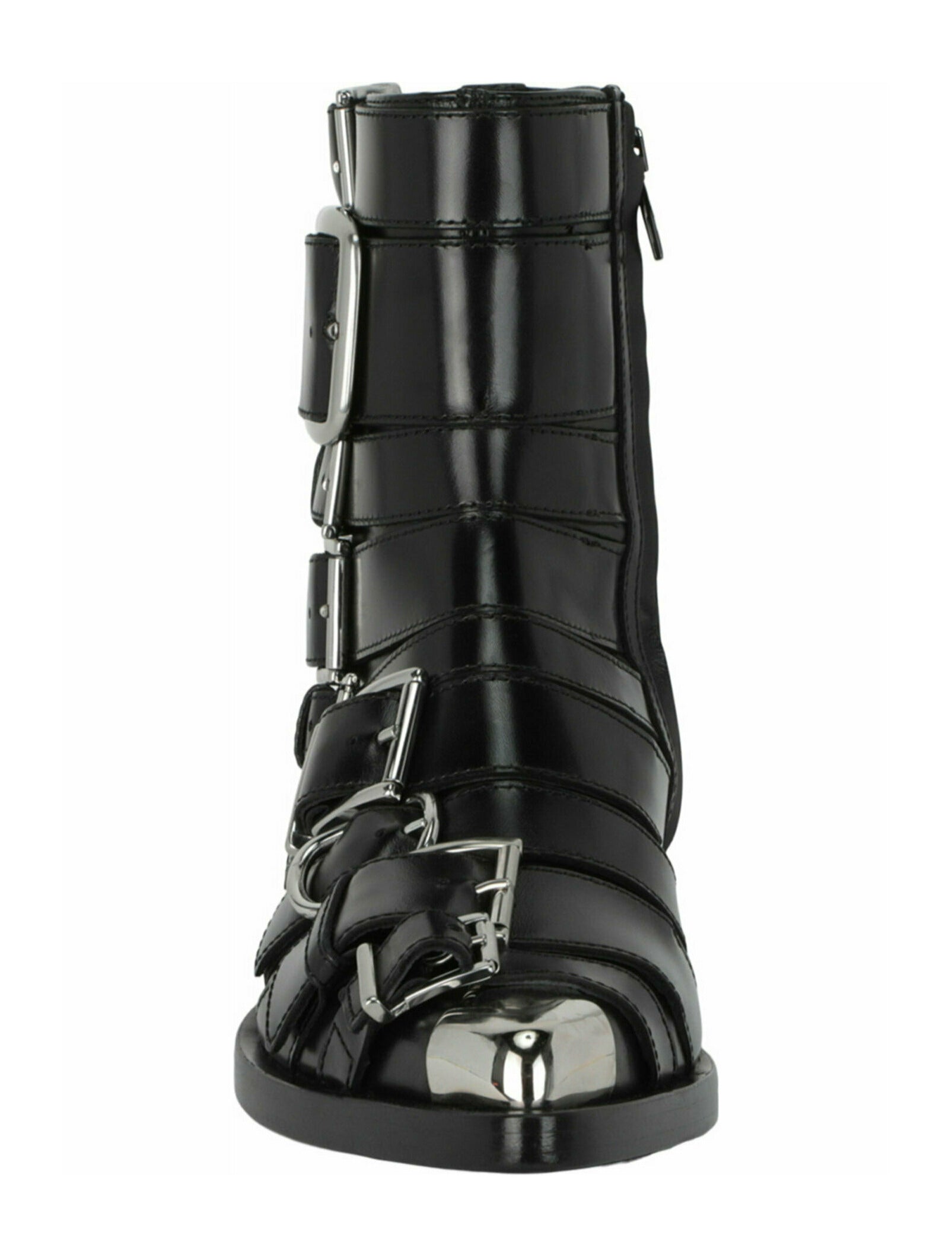 Strappy Punk Ankle Boots