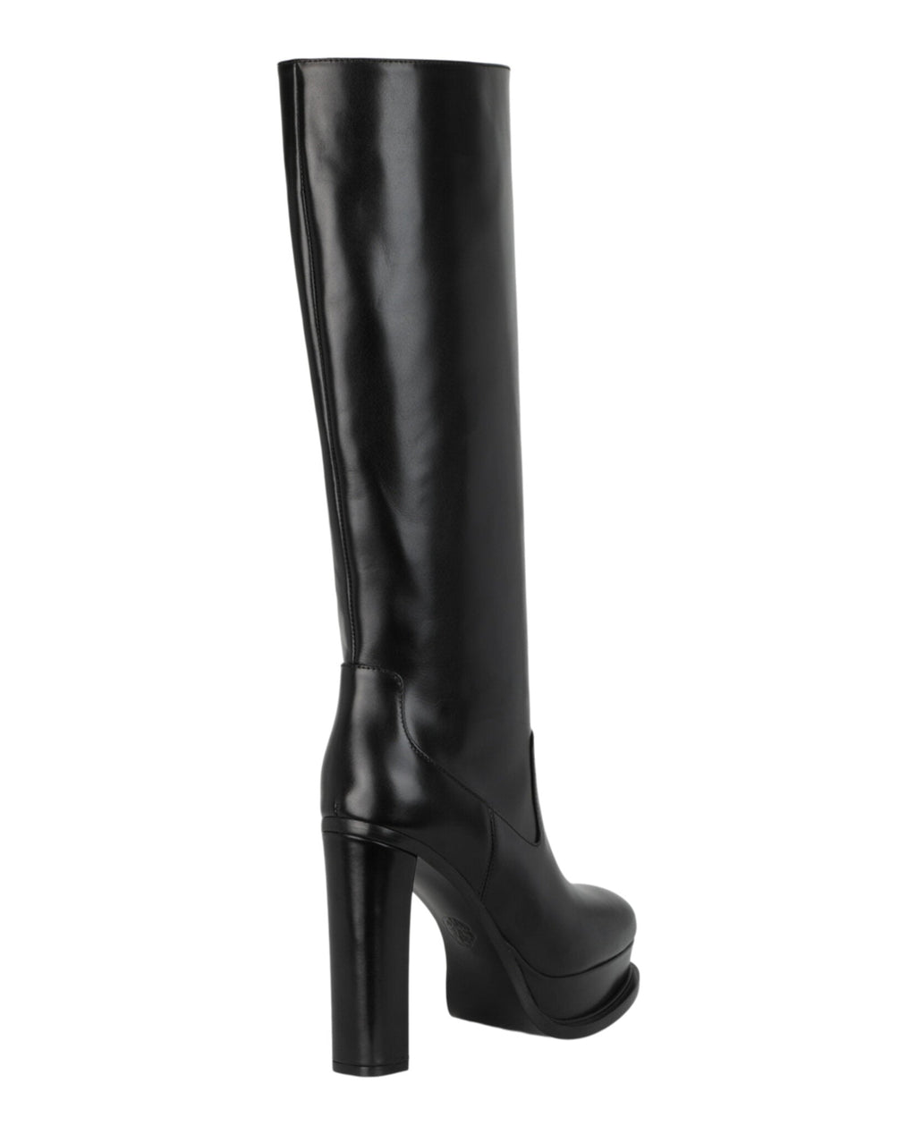 Leather Knee-High Boots