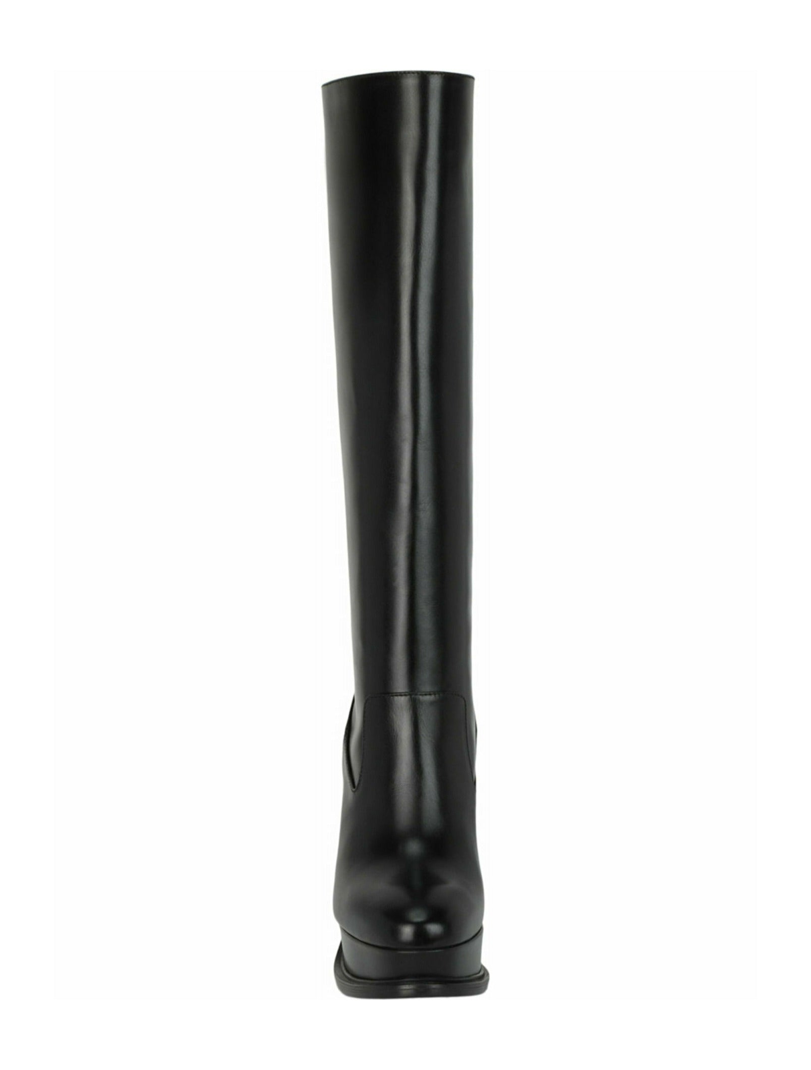 Leather Knee-High Boots