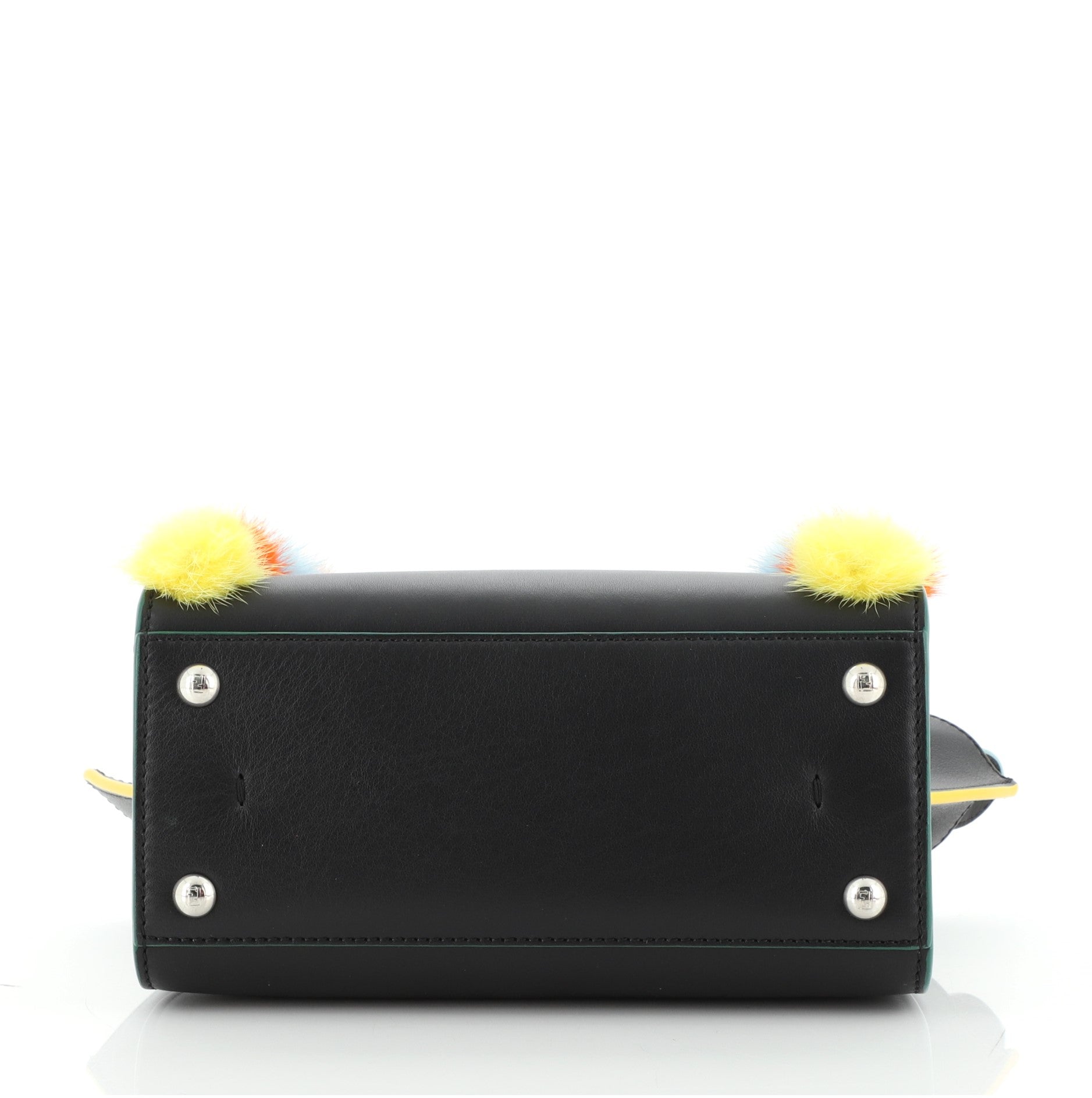 3Jours Bag Leather with Fur Mini