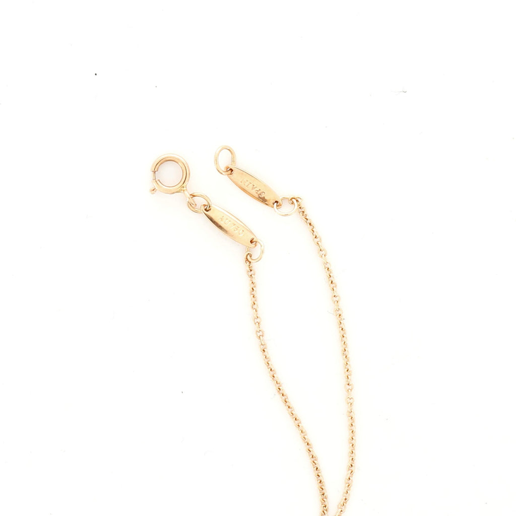 Elsa Peretti Diamonds By The Yard Bracelet 18K Rose Gold with Diamond .07CT