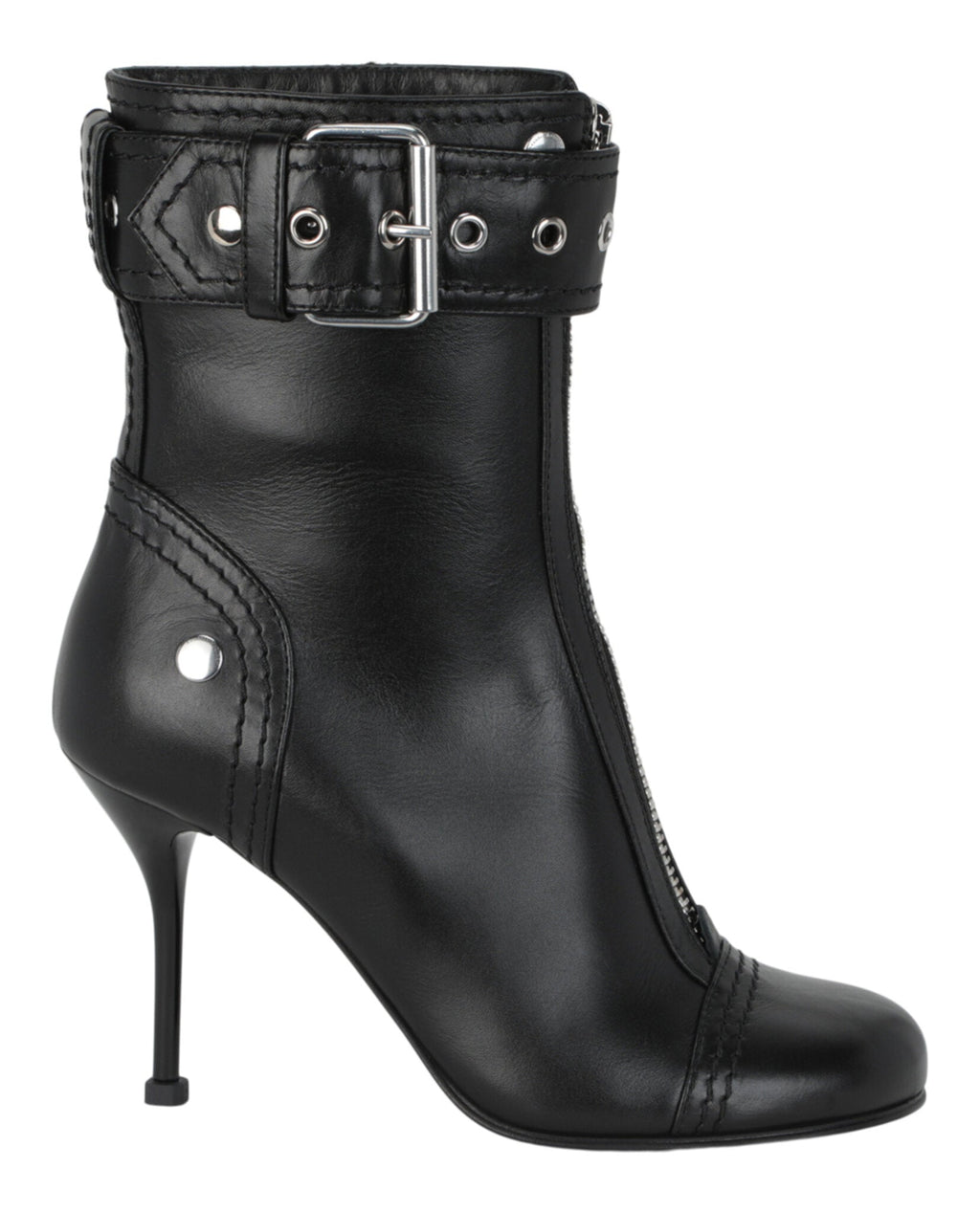 Buckle Detailed Ankle Boots