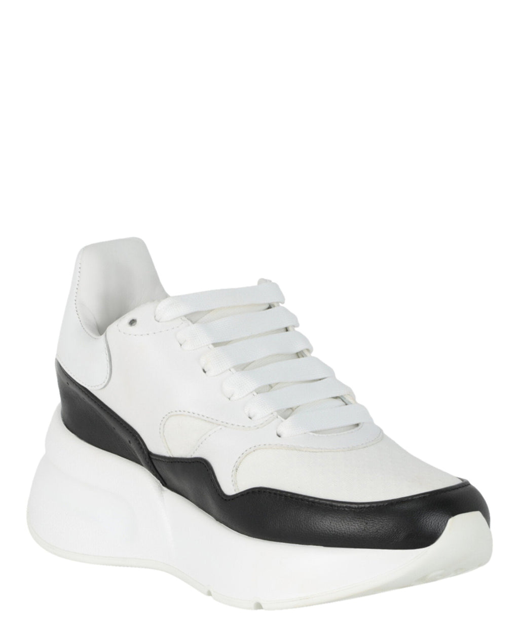 Oversized Leather Runner Sneakers