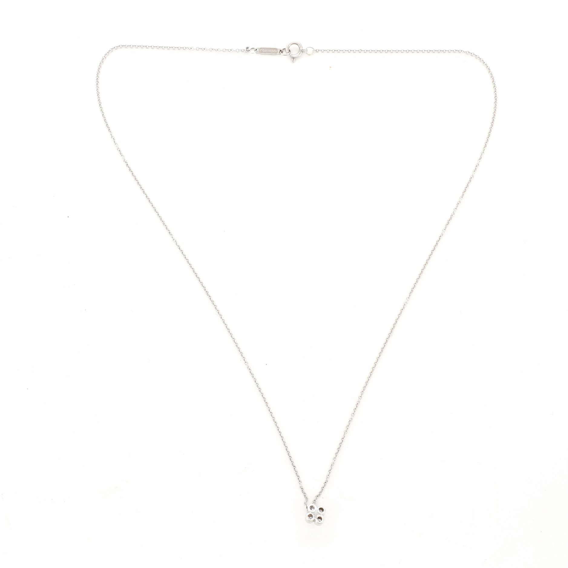 Lace Necklace Platinum