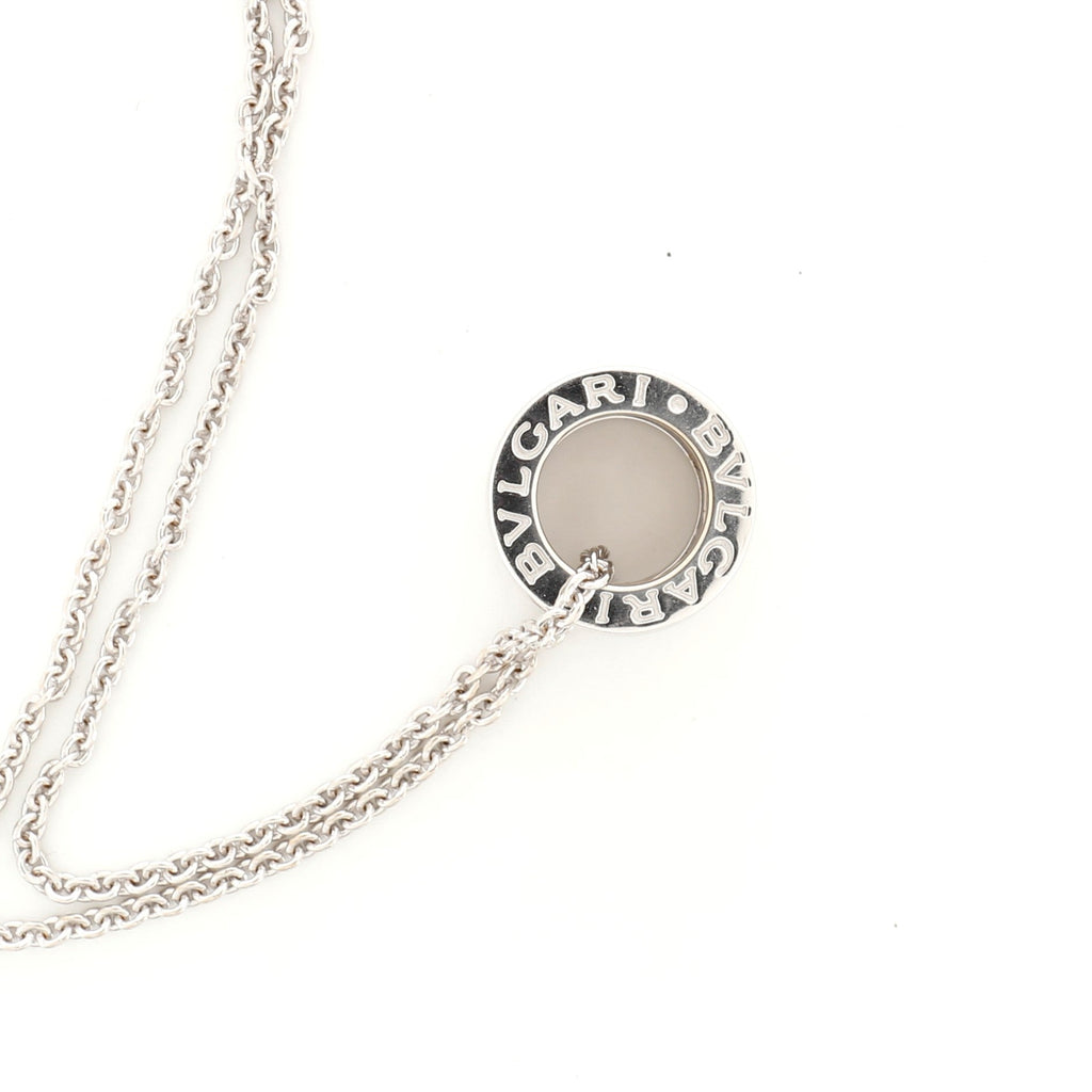 B.Zero1 Pendant Necklace 18K White Gold