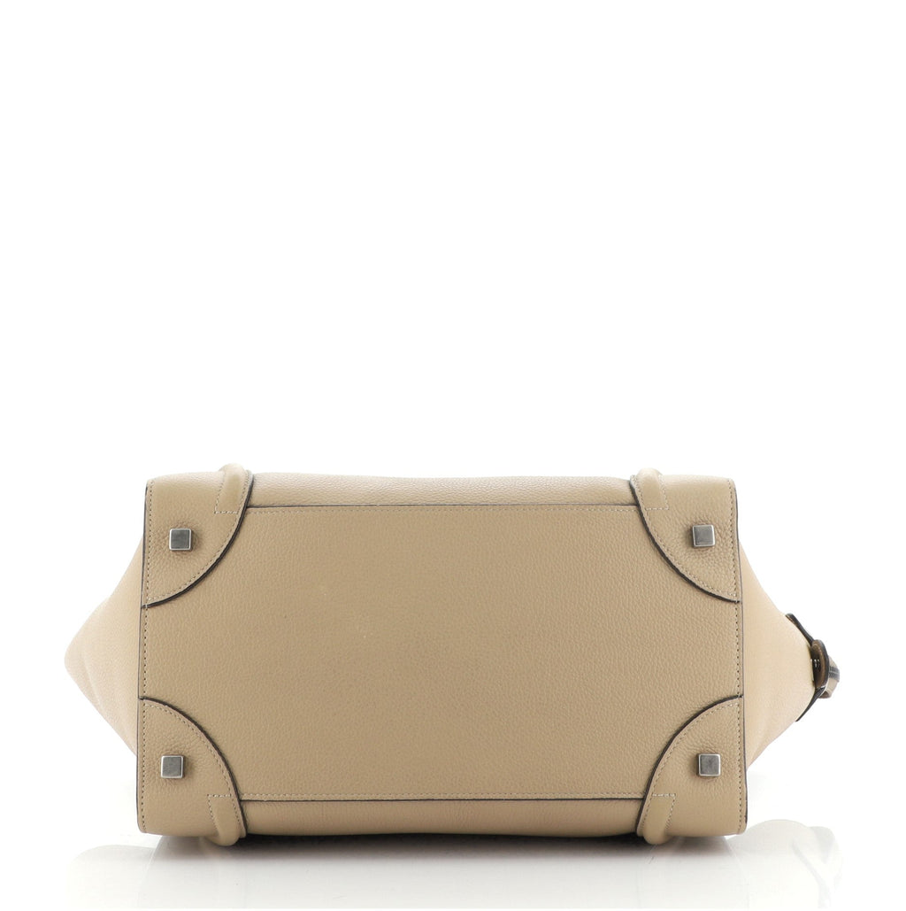 Luggage Bag Grainy Leather Mini