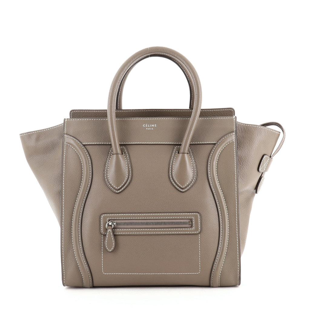 Luggage Bag Grainy Leather Mini