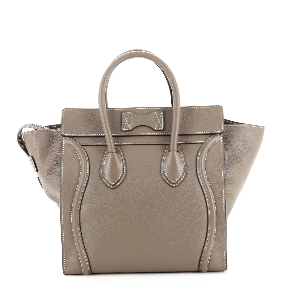 Luggage Bag Grainy Leather Mini