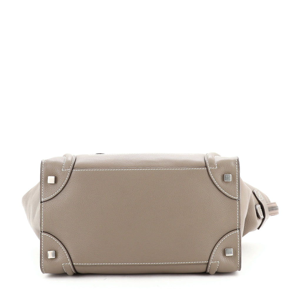 Luggage Bag Grainy Leather Mini
