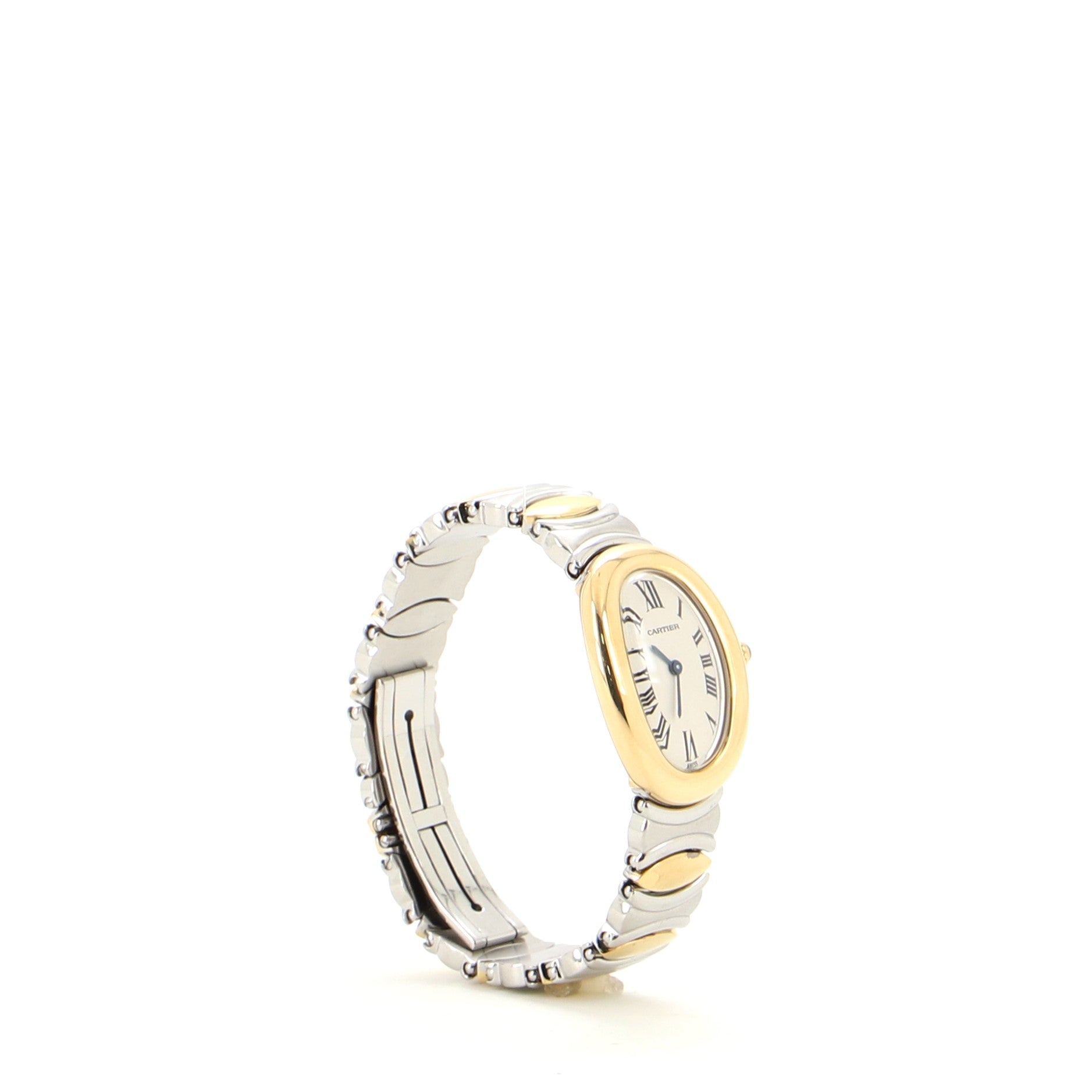 Baignoire Quartz Watch Stainless Steel and Yellow Gold 22