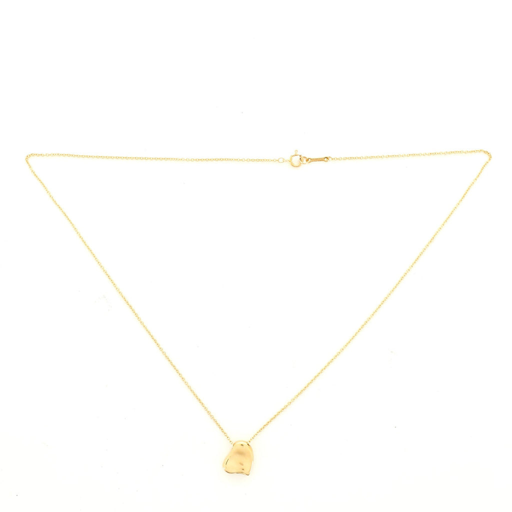Elsa Peretti Full Heart Necklace 18K Yellow Gold