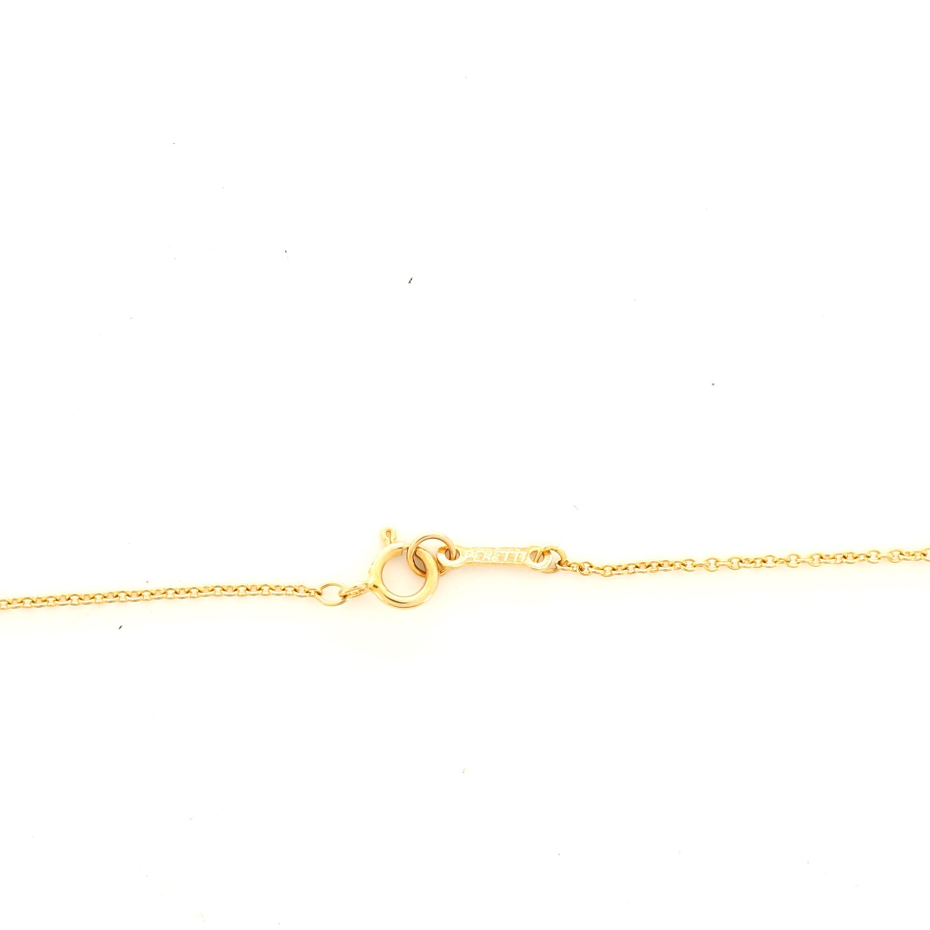 Elsa Peretti Full Heart Necklace 18K Yellow Gold