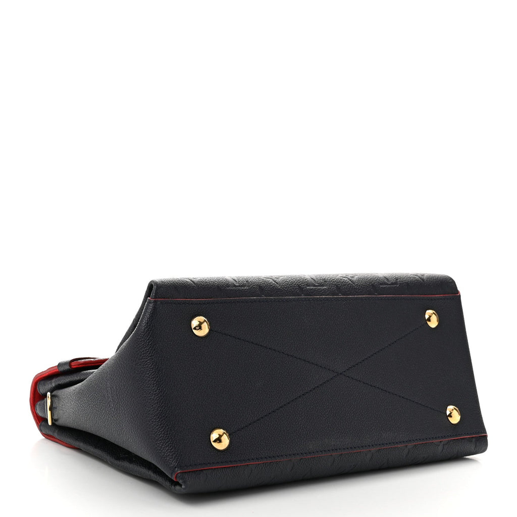 Empreinte Georges MM Marine Rouge