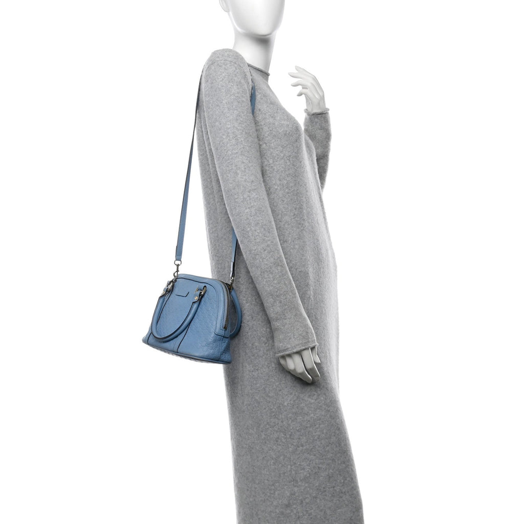 Microguccissima Mini Dome Bag Mineral Blue
