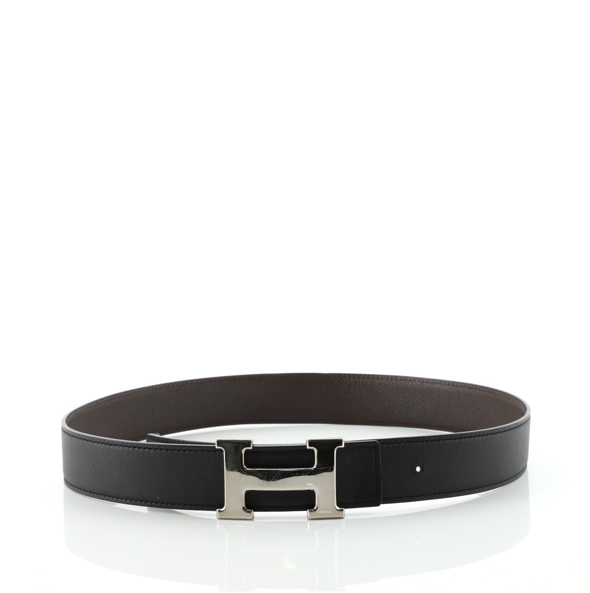 Constance Reversible Belt Leather Thin 90