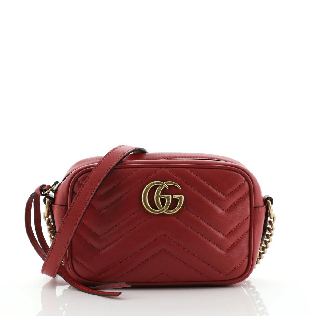 GG Marmont Shoulder Bag Matelasse Leather Mini