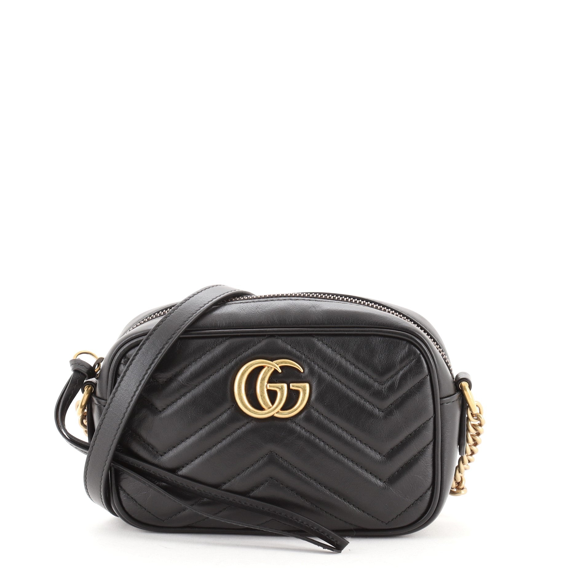 GG Marmont Shoulder Bag Matelasse Leather Mini