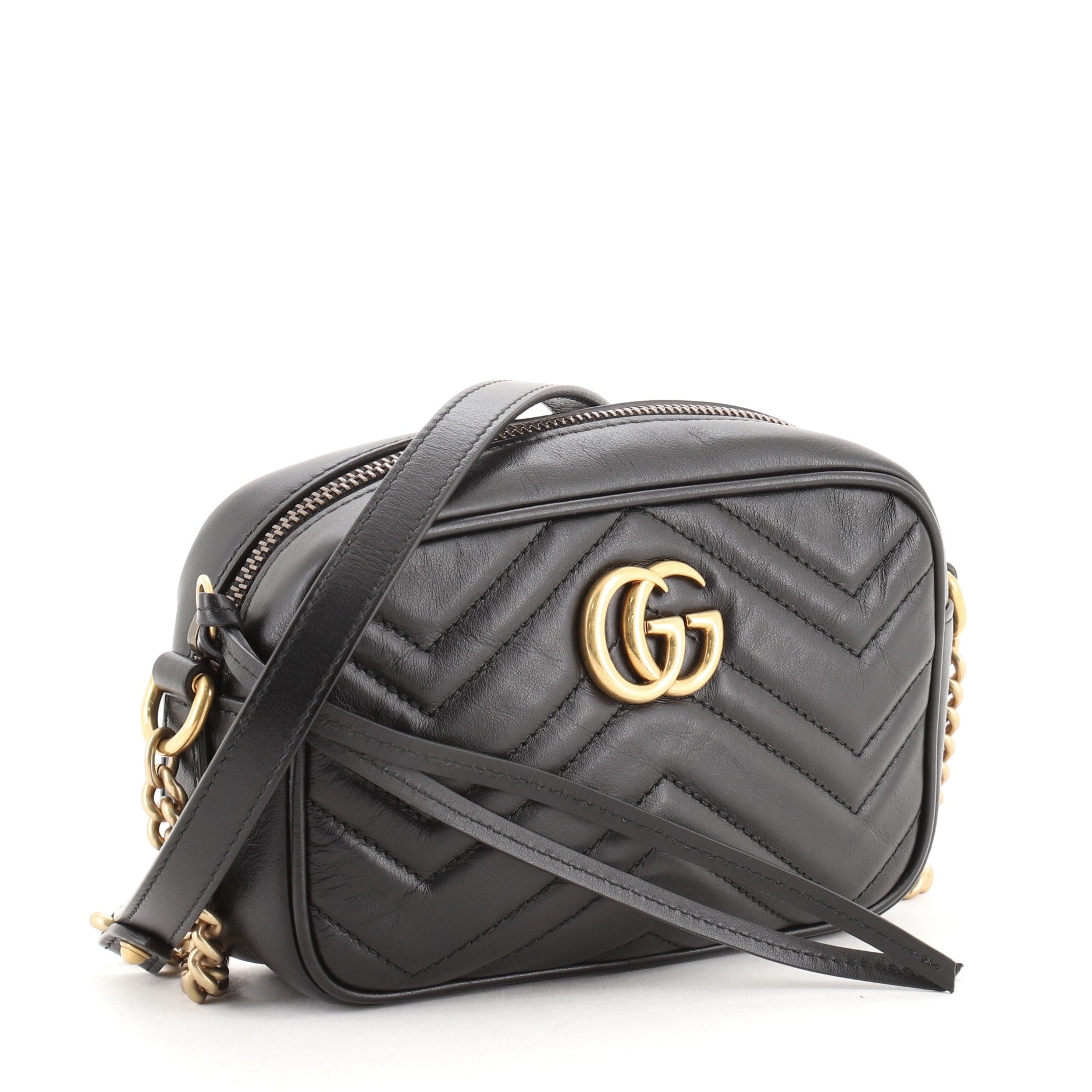 GG Marmont Shoulder Bag Matelasse Leather Mini