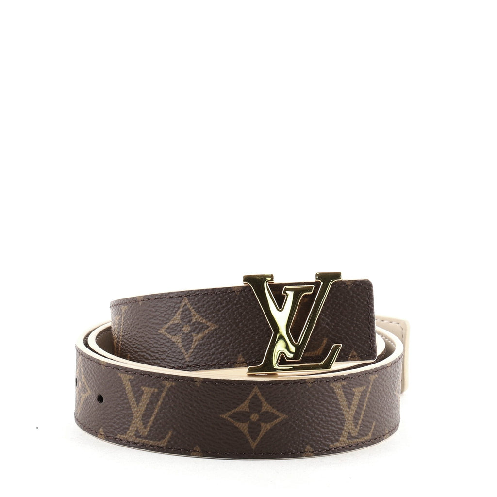 LV Initiales Belt Monogram Canvas Medium 80