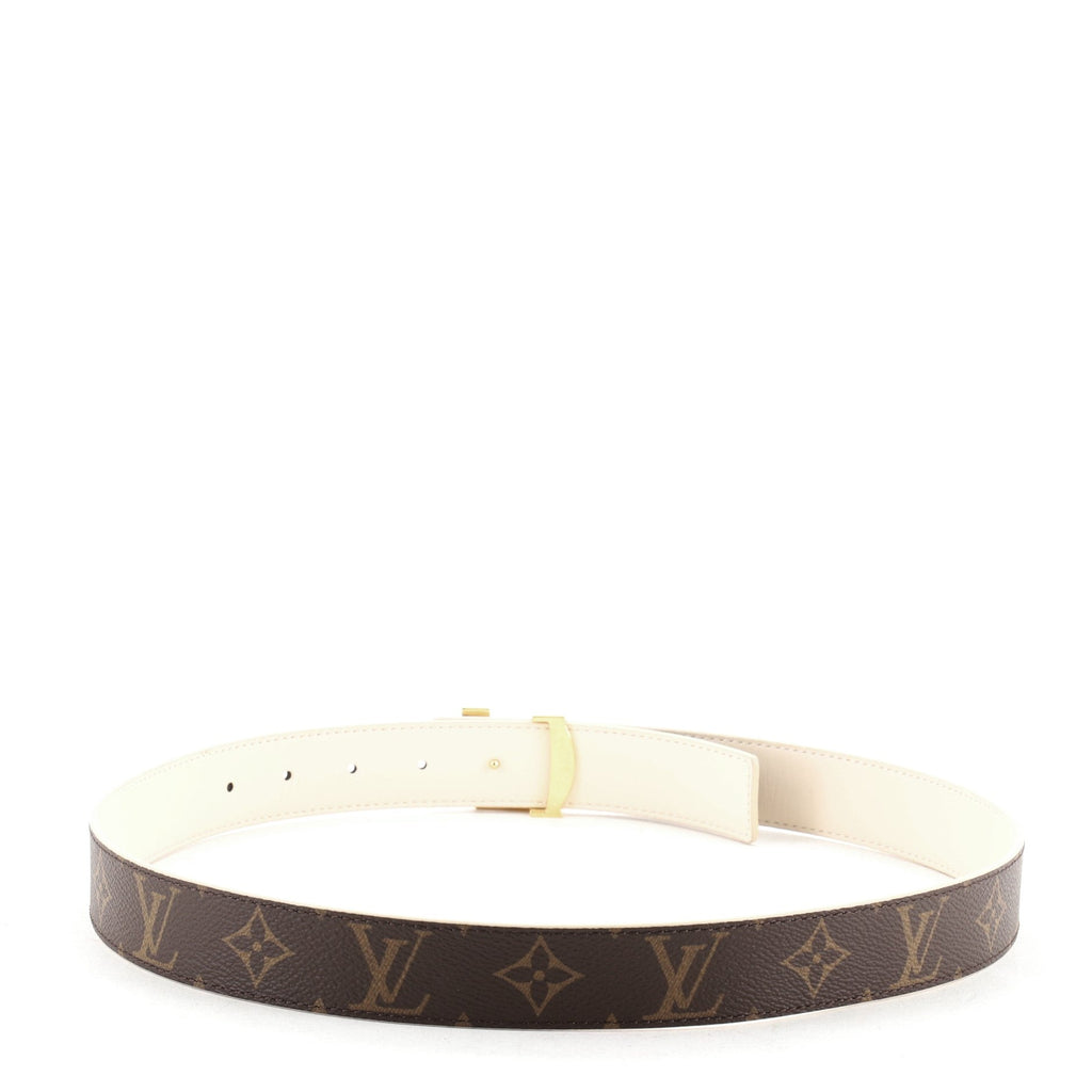 LV Initiales Belt Monogram Canvas Medium 80