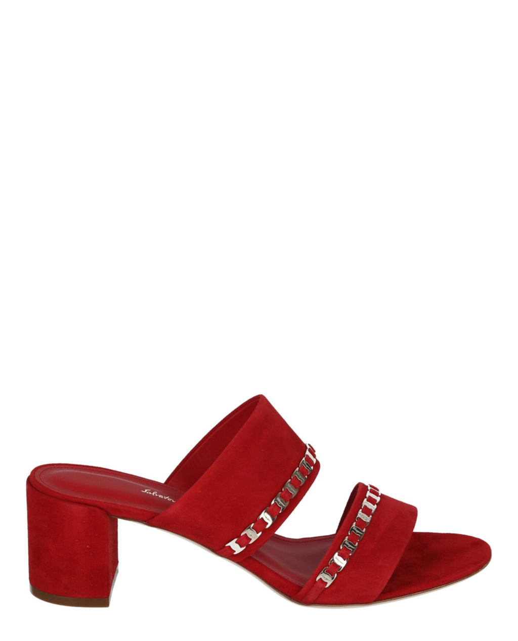 Trabia Vara Chain Block Heel Sandals