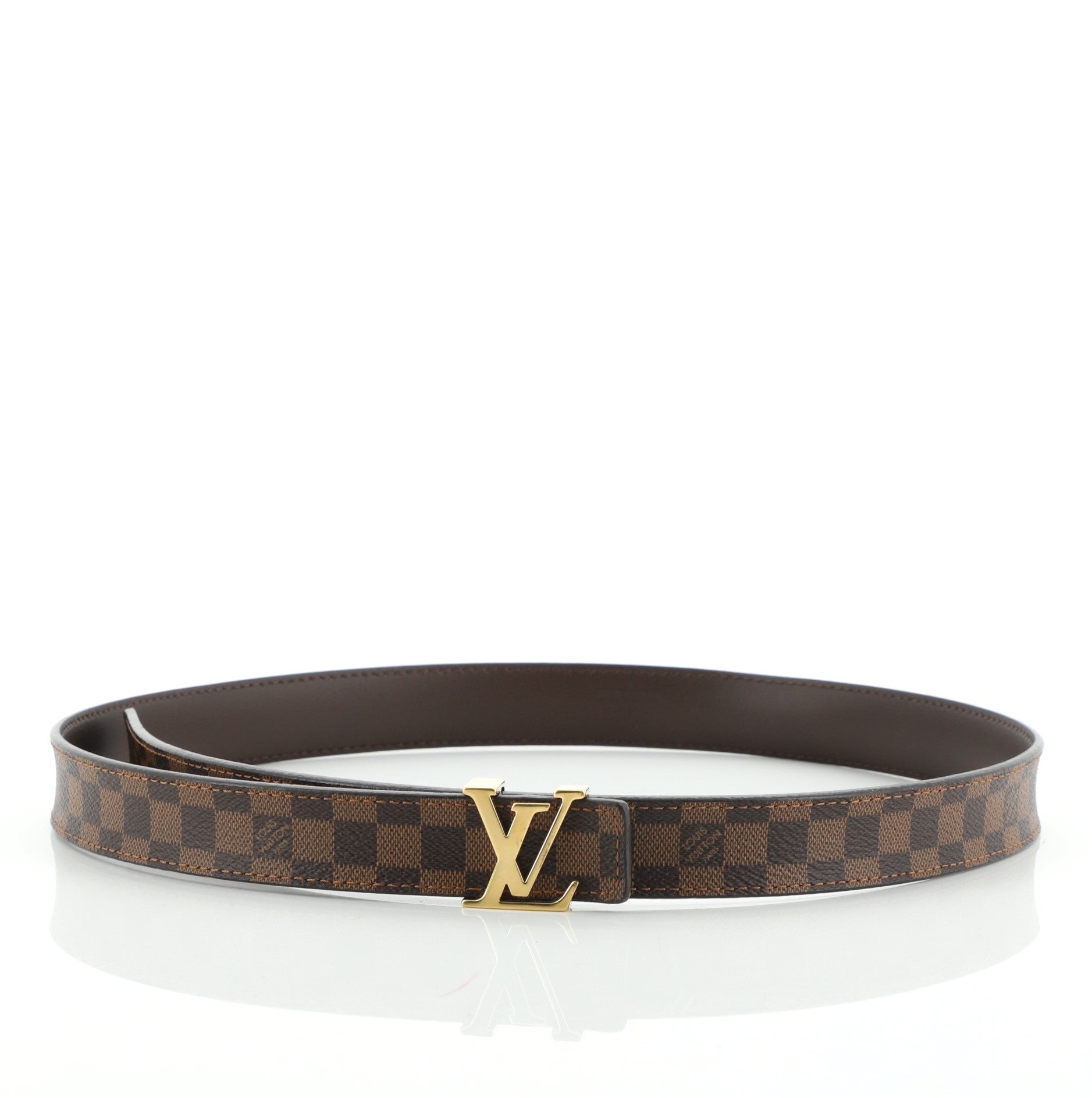LV Initiales Belt Damier Thin 90