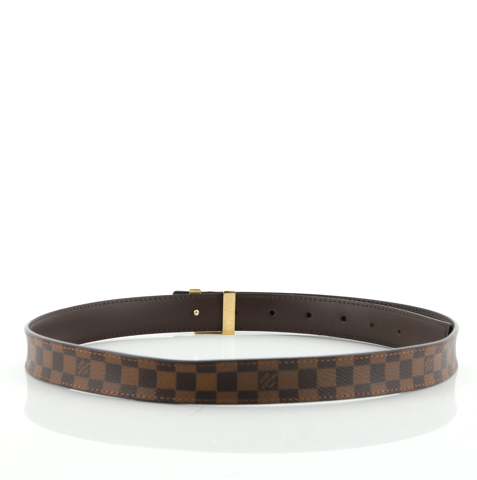 LV Initiales Belt Damier Thin 90
