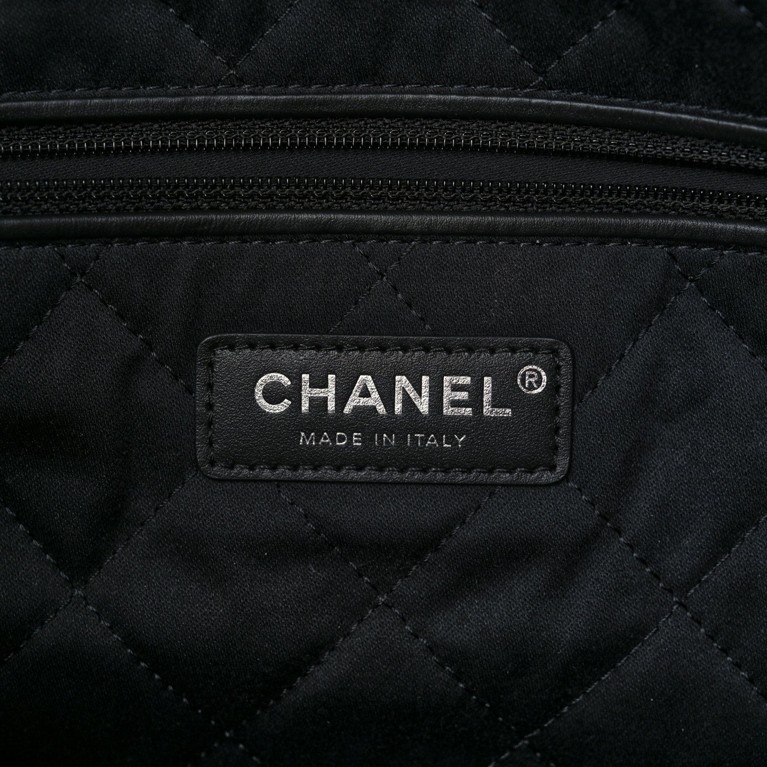 Denim Patchwork Quilted Chanel 22 Black