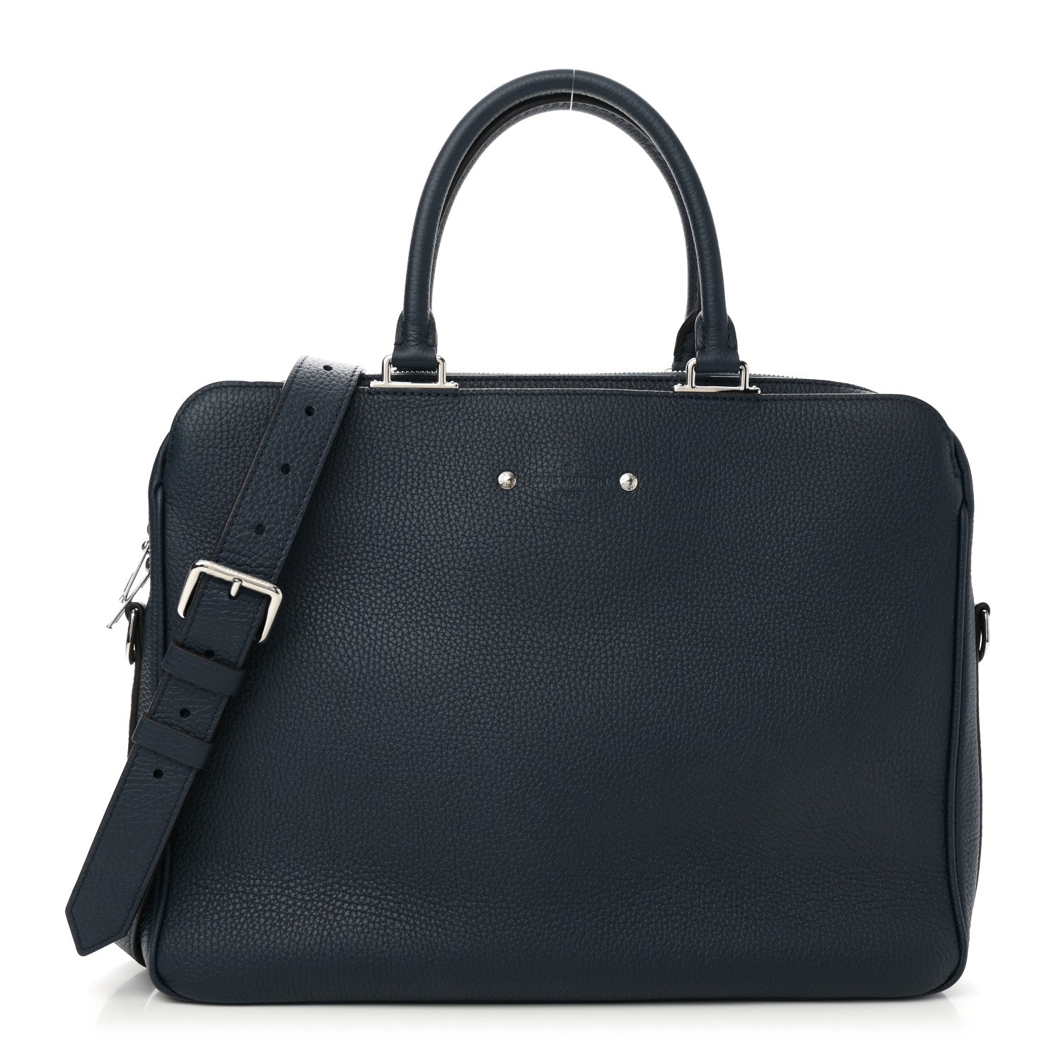 Taurillon Armand Briefcase Blue