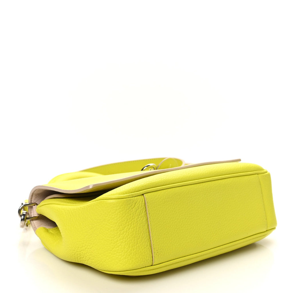 Bullcalf Mini Be Dior Flap Vert Acide