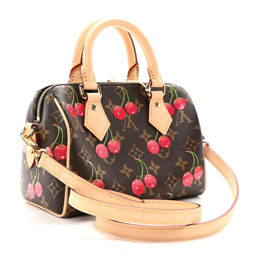 LV X TM Monogram Cerises Speedy Bandouliere 20