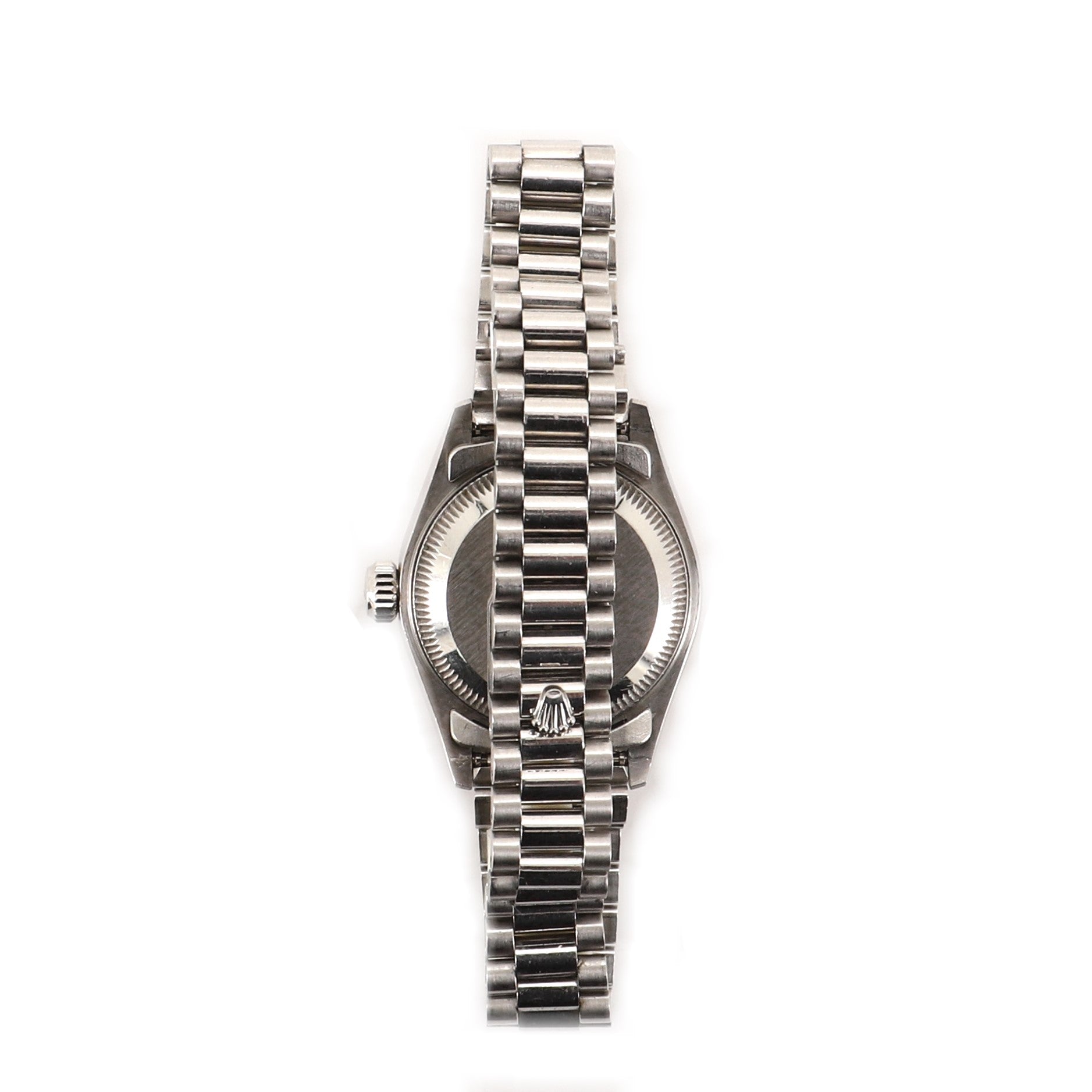 Oyster Perpetual Datejust Automatic Watch Platinum with Diamond Markers 26