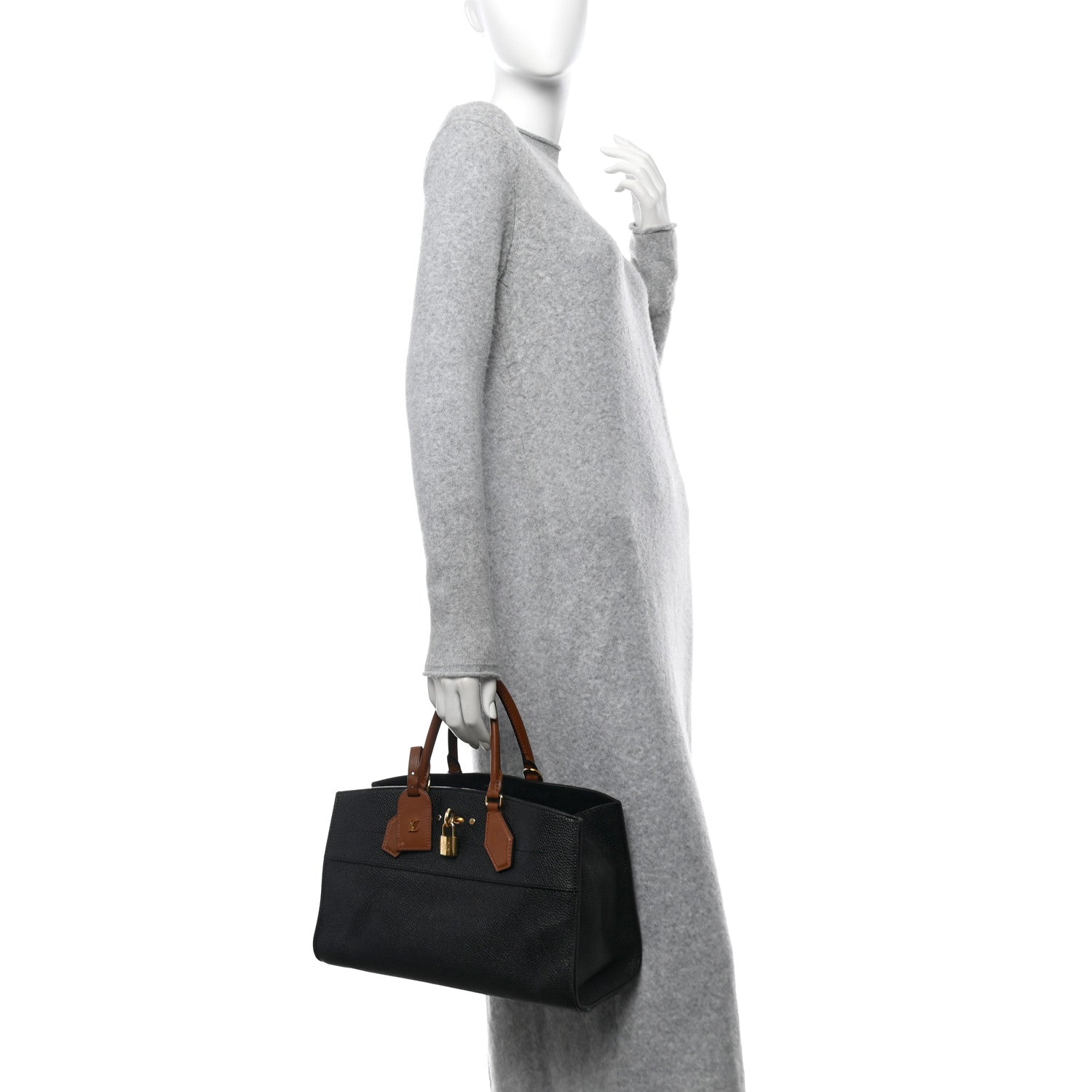 Calfskin City Steamer EW Black Gold