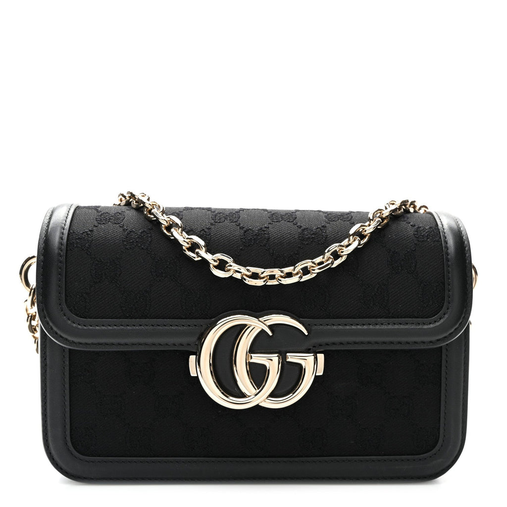Monogram Go Small Shoulder Bag Black