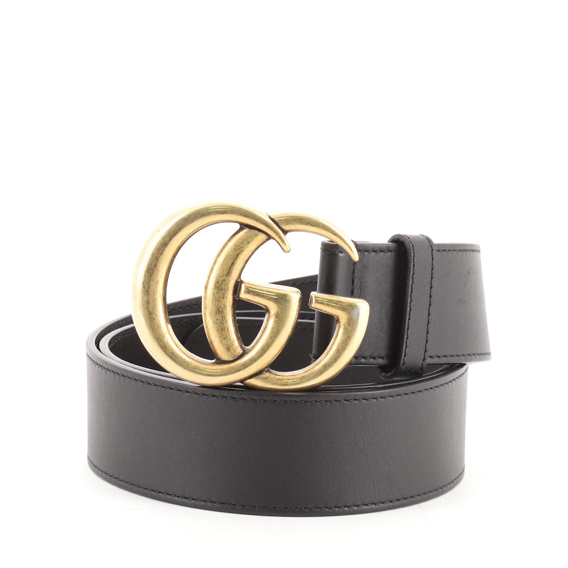 GG Marmont Belt Leather Wide 85