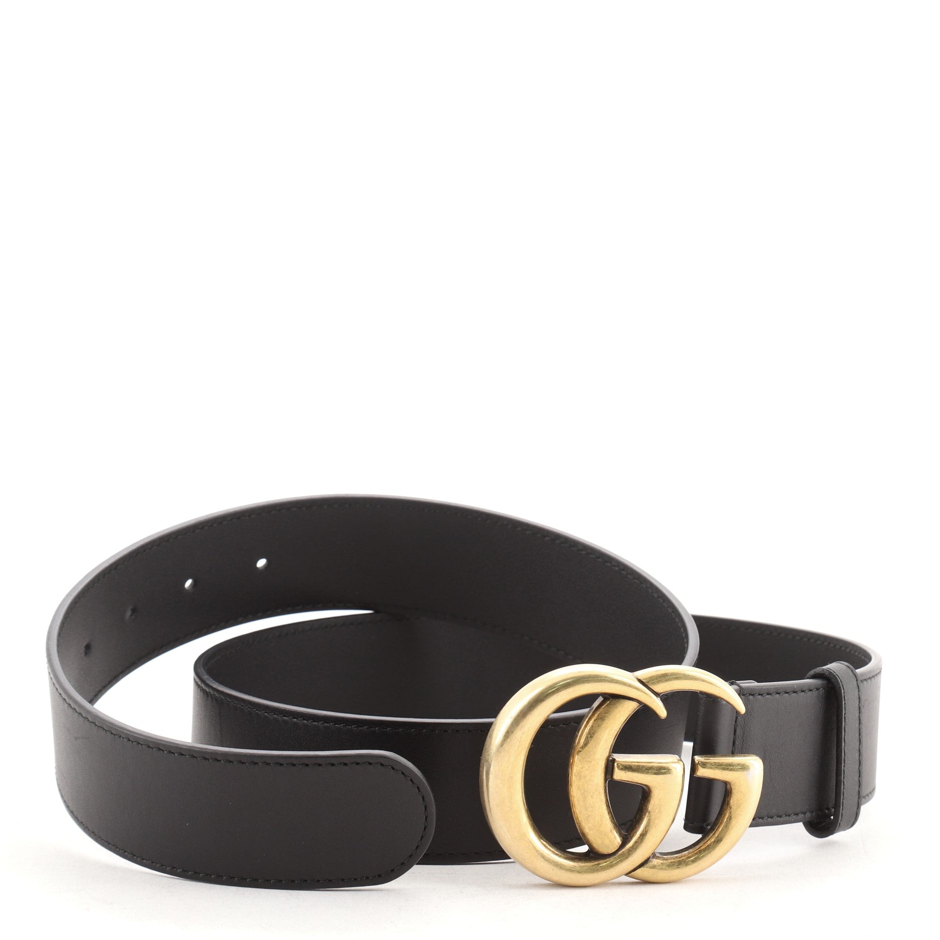 GG Marmont Belt Leather Wide 85